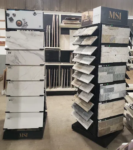 MSI stacked-stone display